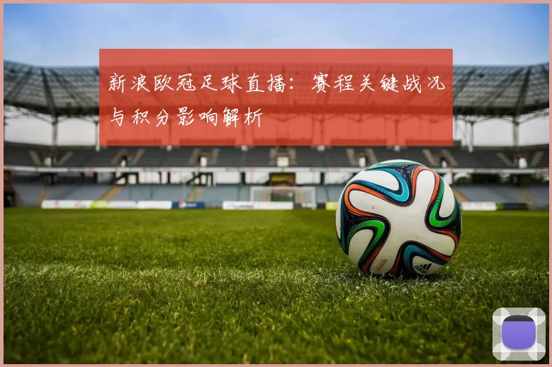 新浪欧冠足球直播：赛程关键战况与积分影响解析